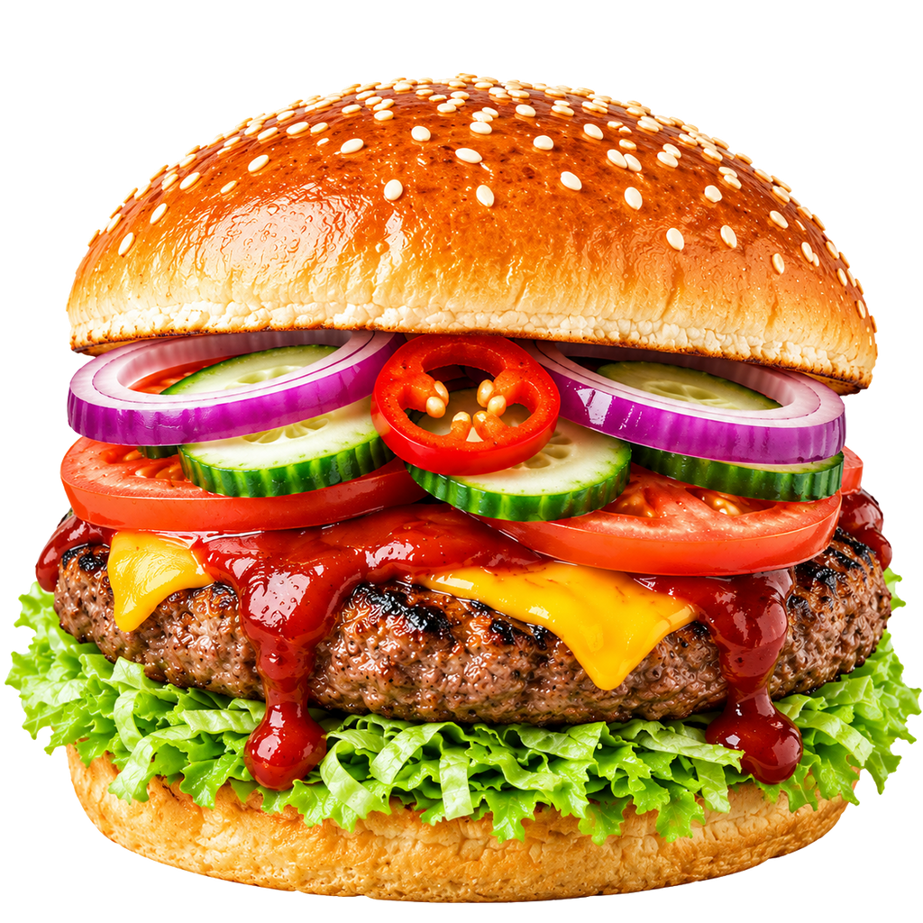 Kombo Extra Kroosty Burger Spicy